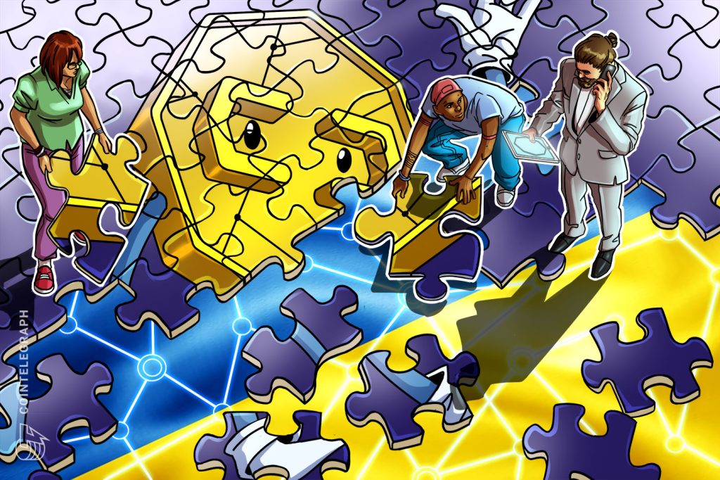 crypto-blockchain-puzzle-charity-donations-unite-ukraine