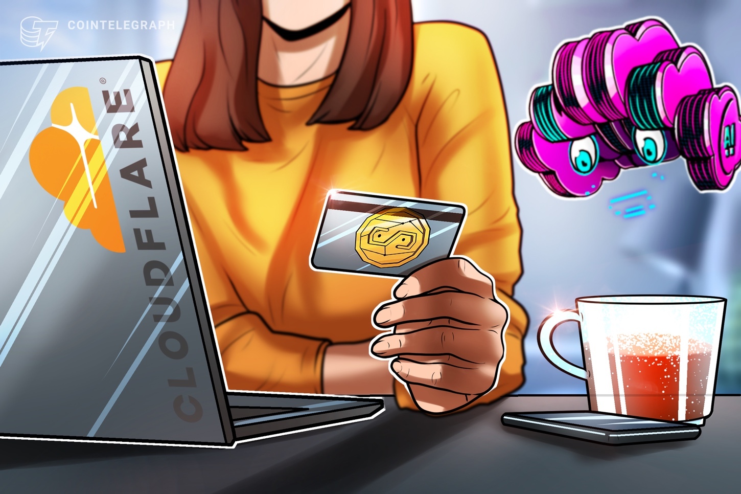 crypto-card-online-payment-cashless-payments-cloudflare-ai