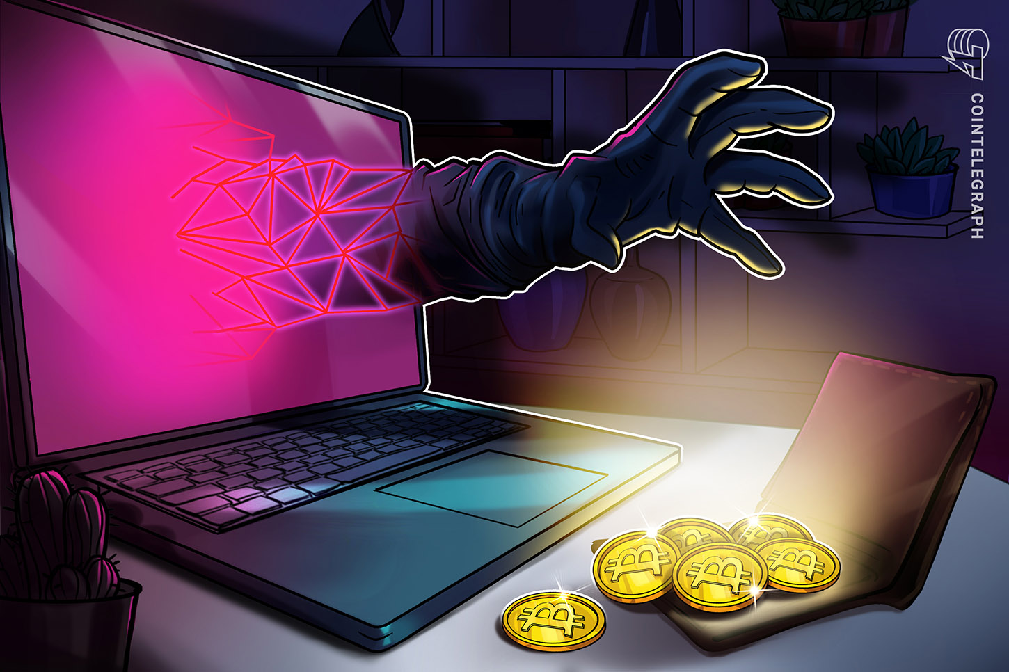 hand-coin-laptop-hack-bitcoin